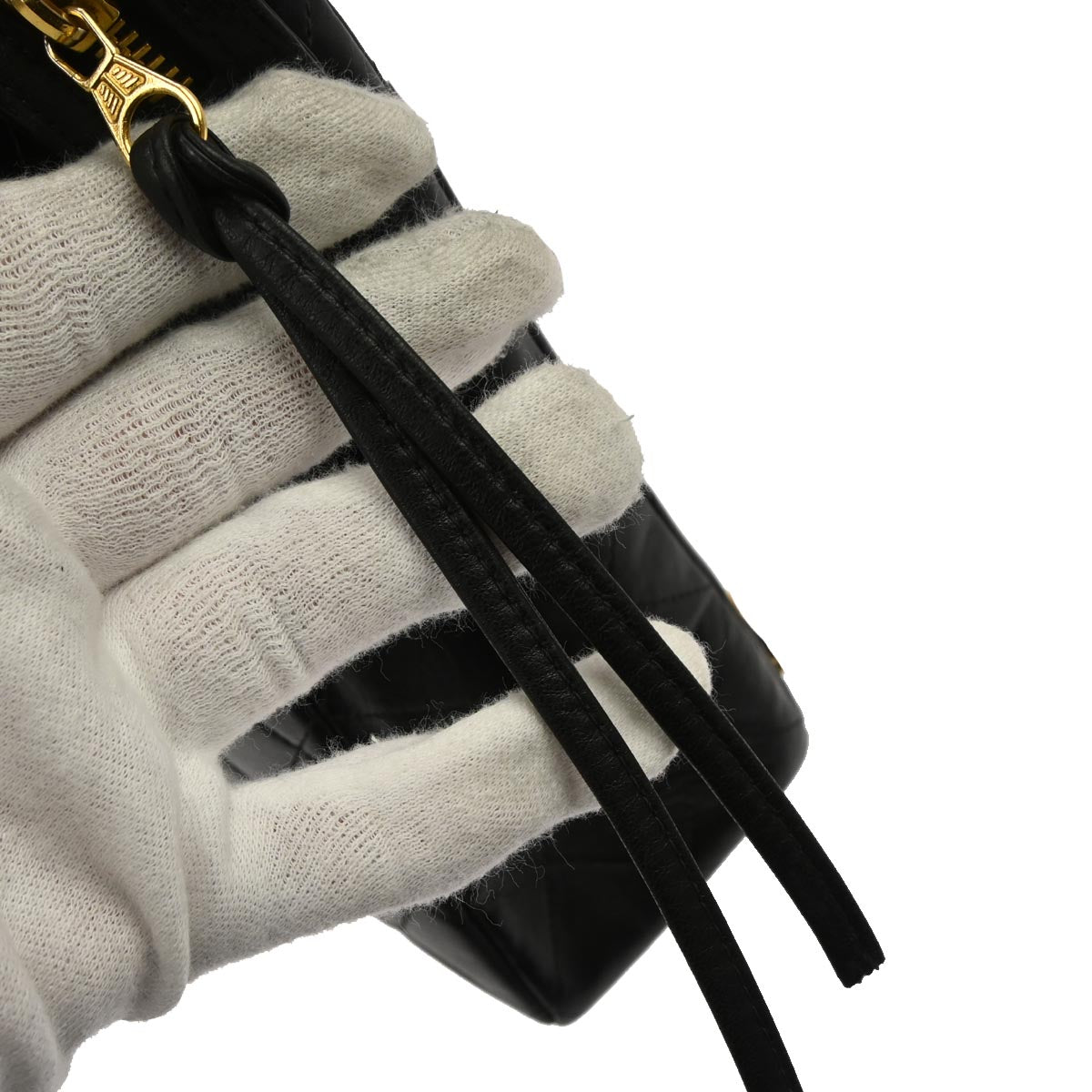 Chanel 1994-1996 Black Lambskin Backpack