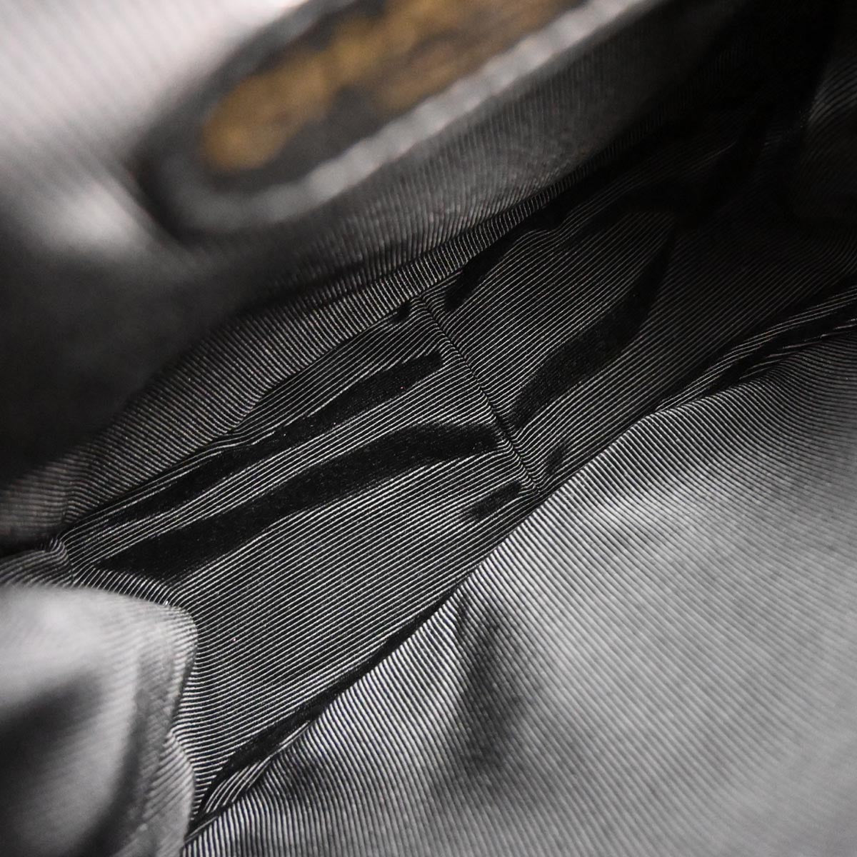 Chanel 1996-1997 Black Caviar Skin Triple CC Backpack