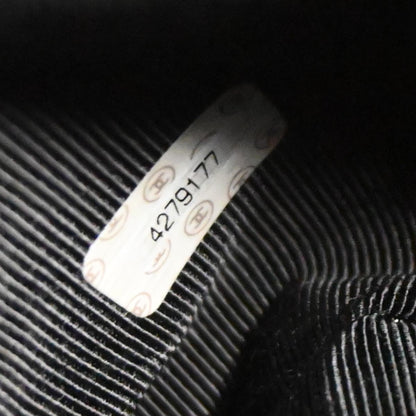 Chanel 1996-1997 Black Caviar Skin Triple CC Backpack