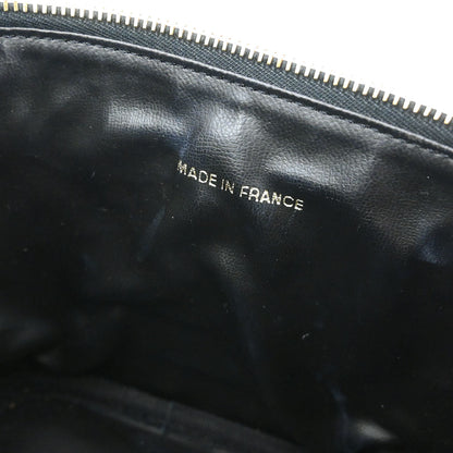 Chanel Black Caviar Skin Timeless Vanity Handbag