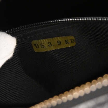 Chanel Black Caviar Skin Hobo Handbag