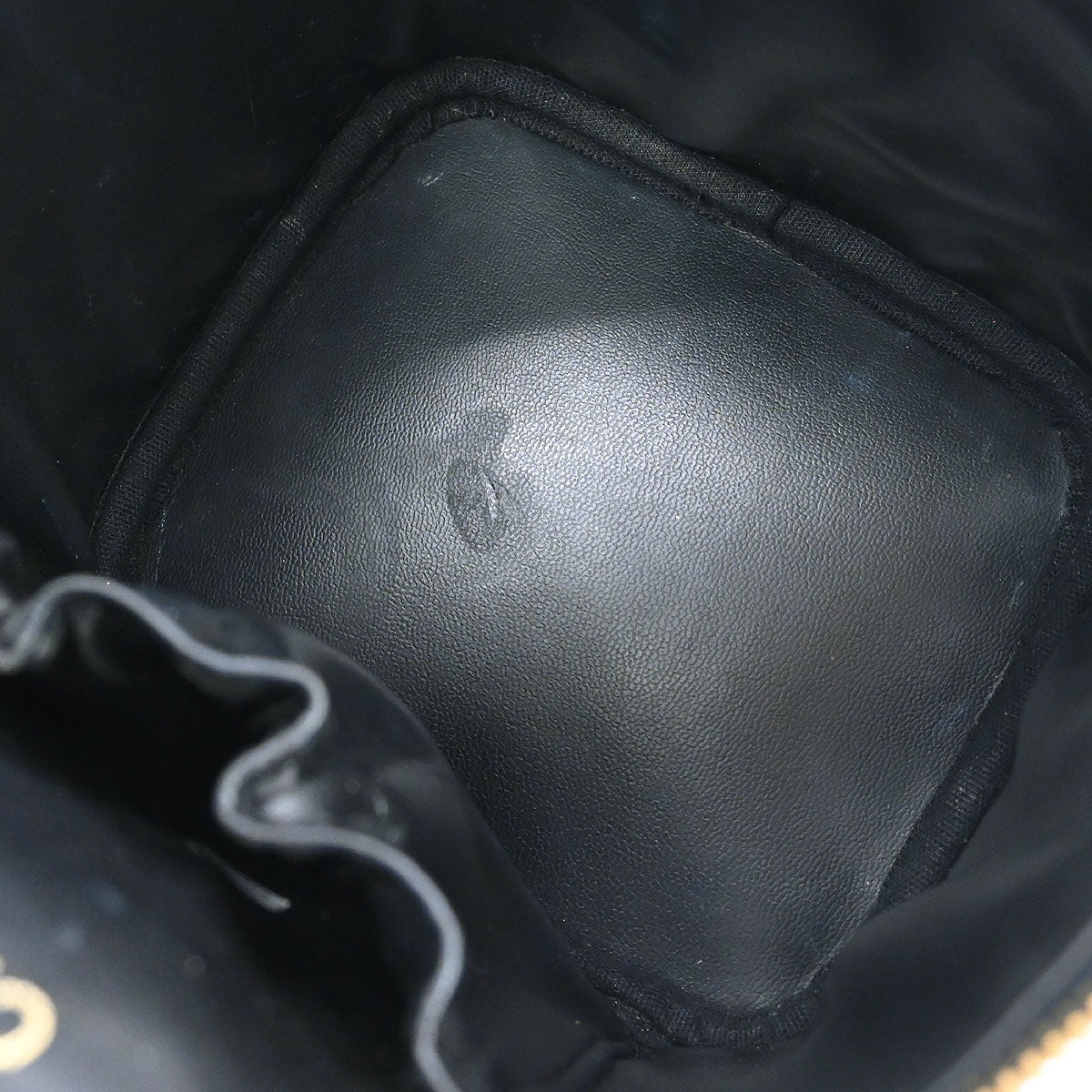 Chanel Black Caviar Skin Timeless Vanity Handbag