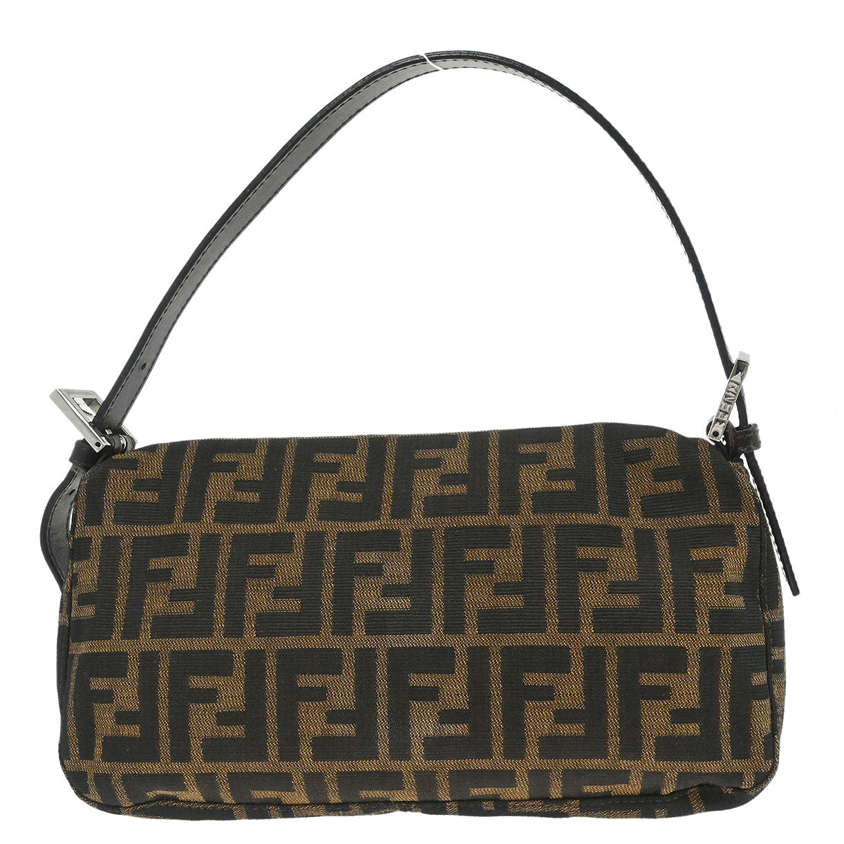 Fendi Brown Zucca Baguette Handbag