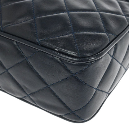 Chanel Navy Lambskin Small Camera Bag
