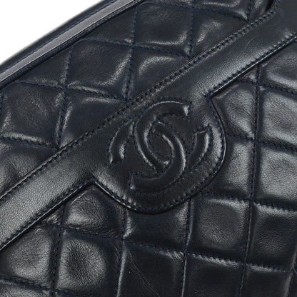 Chanel Navy Lambskin Small Camera Bag