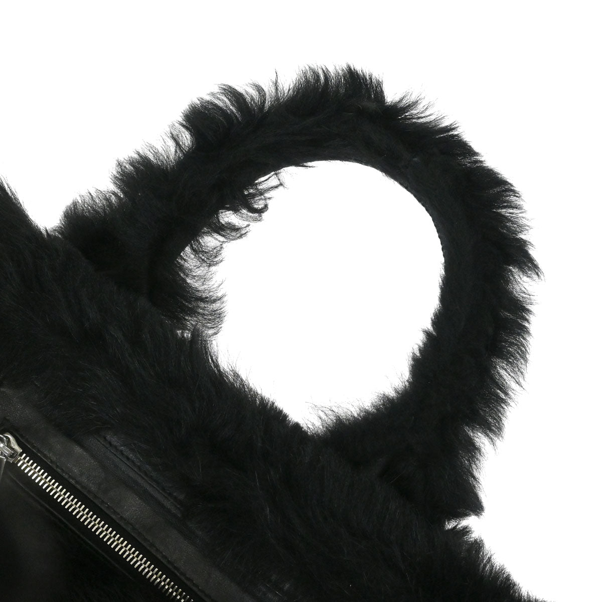 Chanel Black Mouton Sport Line Tote Handbag