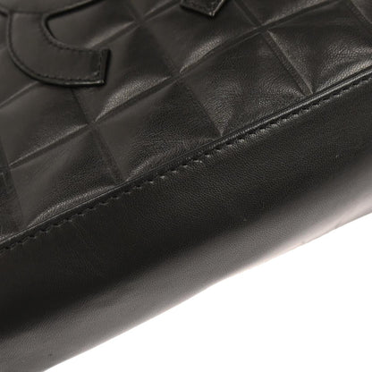 Chanel 2000-2001 Black Lambskin Choco Bar Handbag