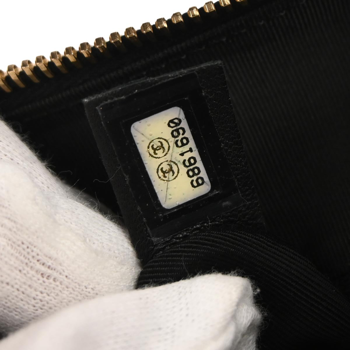 Chanel 2000-2001 Black Lambskin Choco Bar Handbag