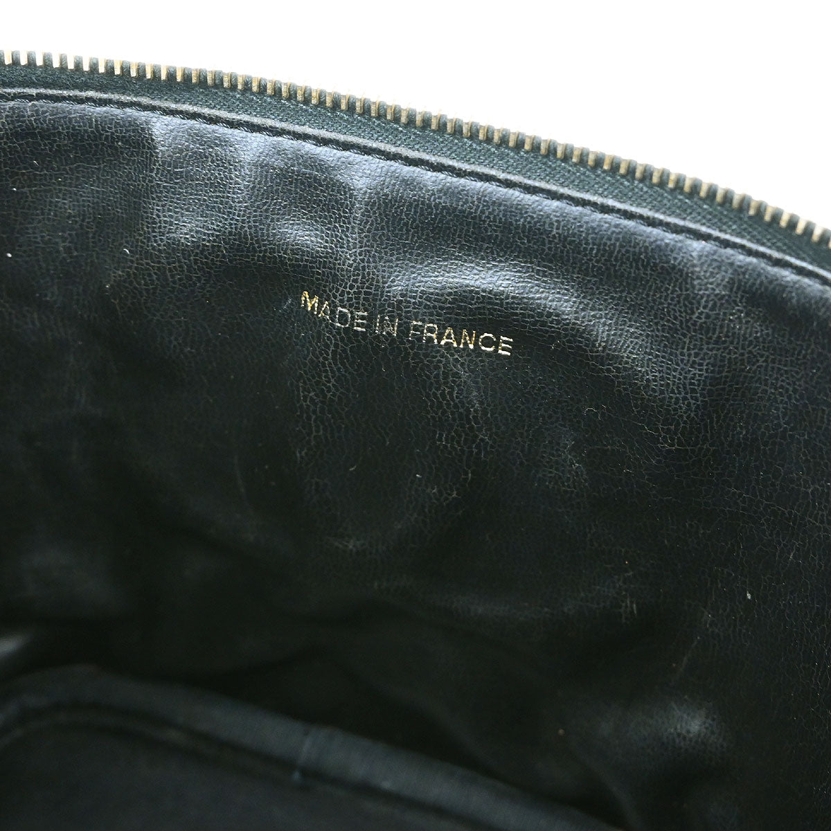 Chanel Black Caviar Skin Timeless Vanity Handbag