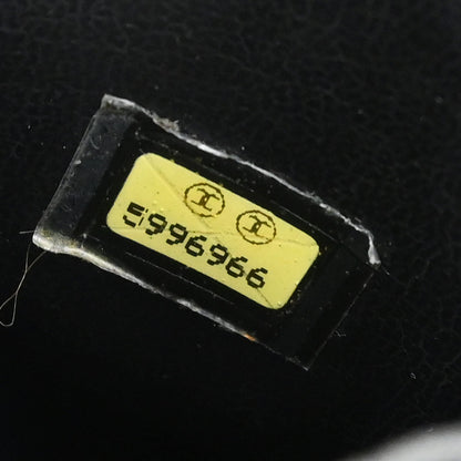 Chanel Black Caviar Skin Timeless Vanity Handbag