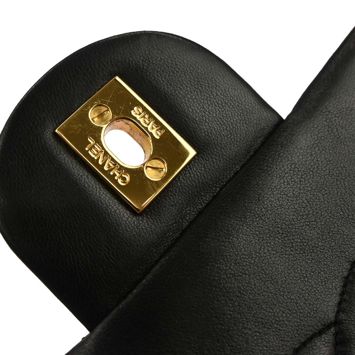 Chanel Black Lambskin Backpack