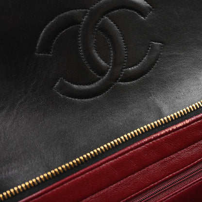 Chanel Black Lambskin Backpack