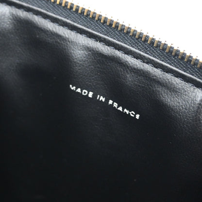 Chanel Black Caviar Skin Timeless Vanity Handbag