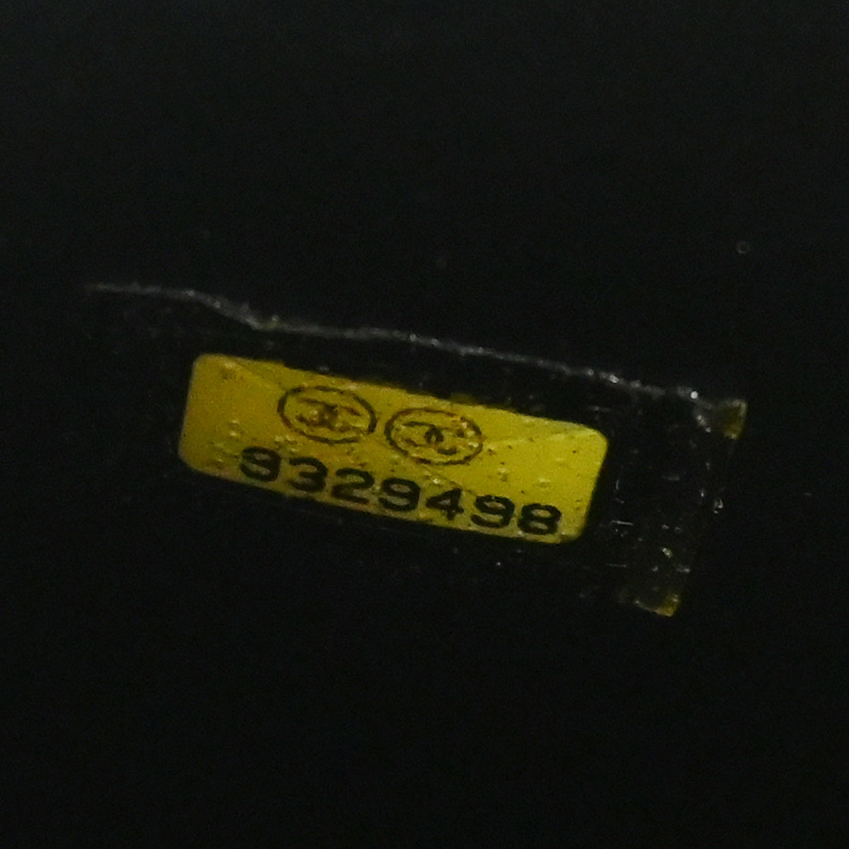 Chanel Black Caviar Skin Timeless Vanity Handbag