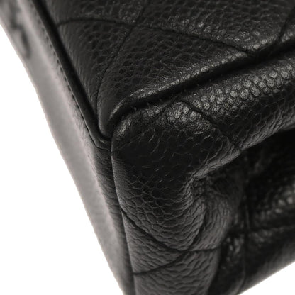 Chanel Black Caviar Skin Shoulder Bag