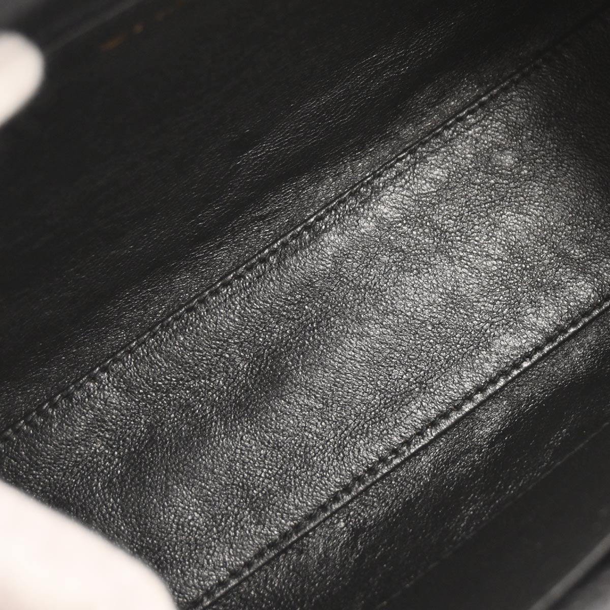 Chanel Black Caviar Skin Shoulder Bag