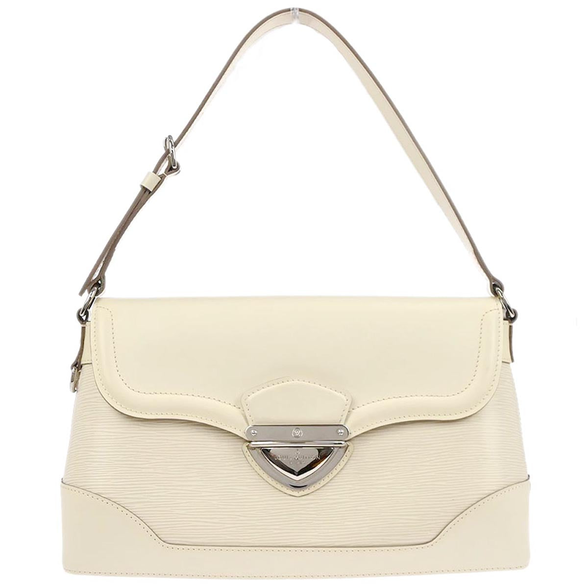 Louis Vuitton Ivory Epi Bagatelle PM Handbag M4023J
