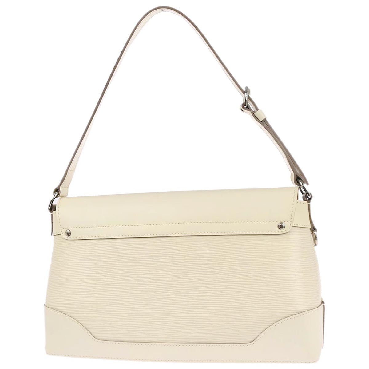 Louis Vuitton Ivory Epi Bagatelle PM Handbag M4023J