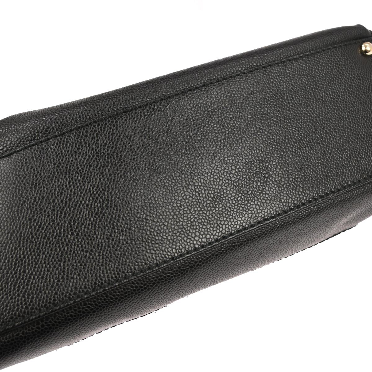 Chanel 2002-2003 Black Caviar Skin Handbag