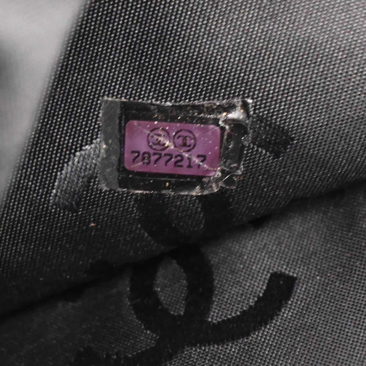 Chanel 2002-2003 Black Caviar Skin Handbag