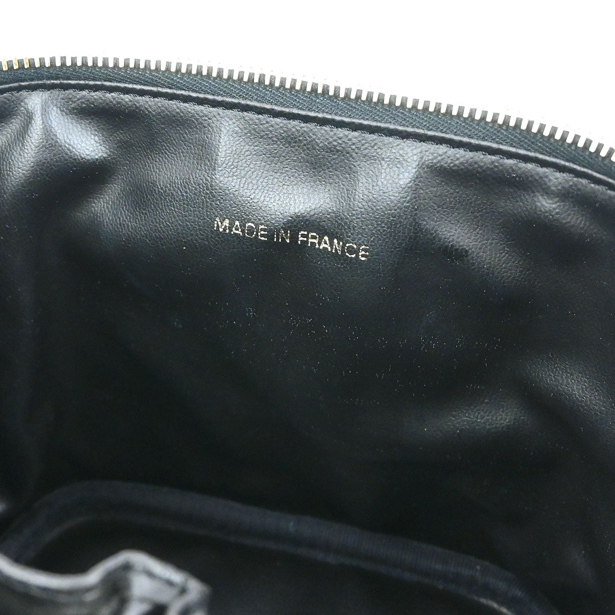 Chanel Black Caviar Skin Timeless Vanity Handbag