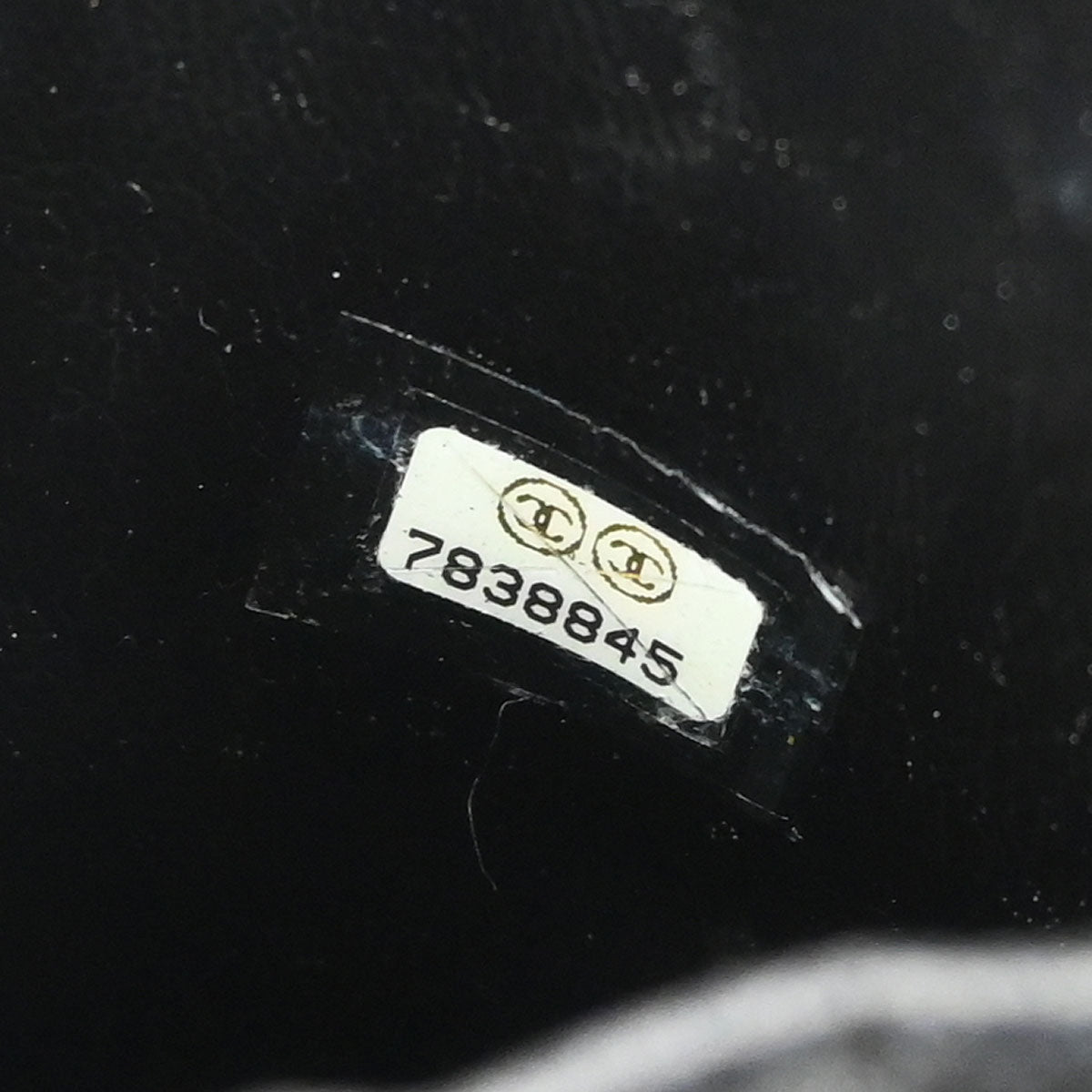 Chanel Black Caviar Skin Timeless Vanity Handbag