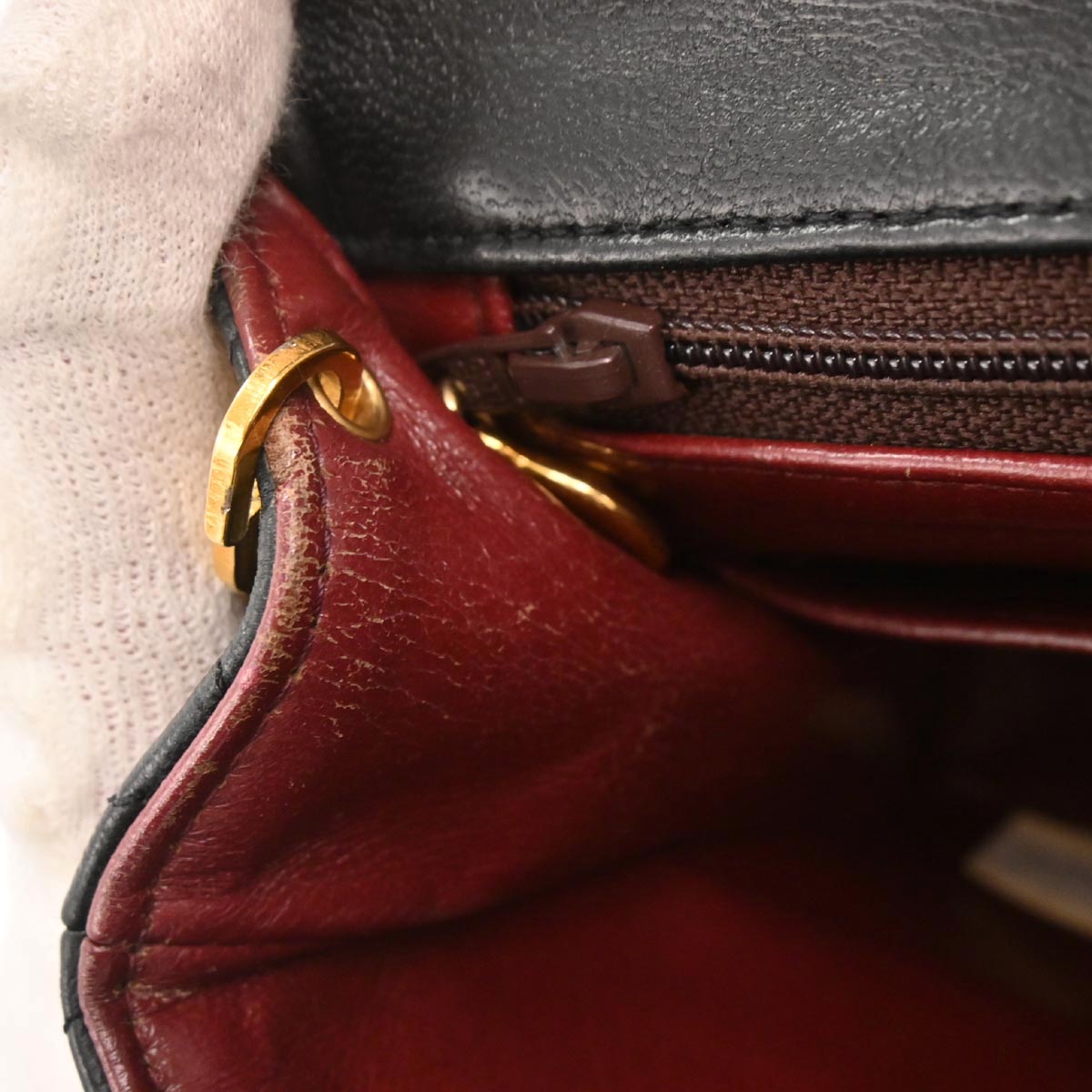 Chanel 1989-1991 Black Lambskin Classic Square Flap Shoulder Bag