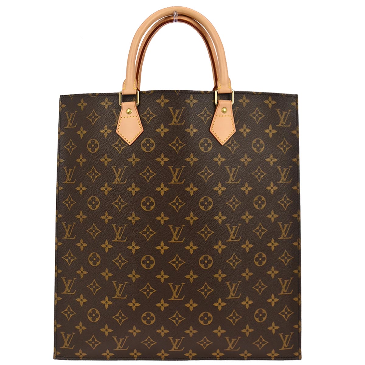 Louis Vuitton Monogram Sac Plat Tote Handbag M51140