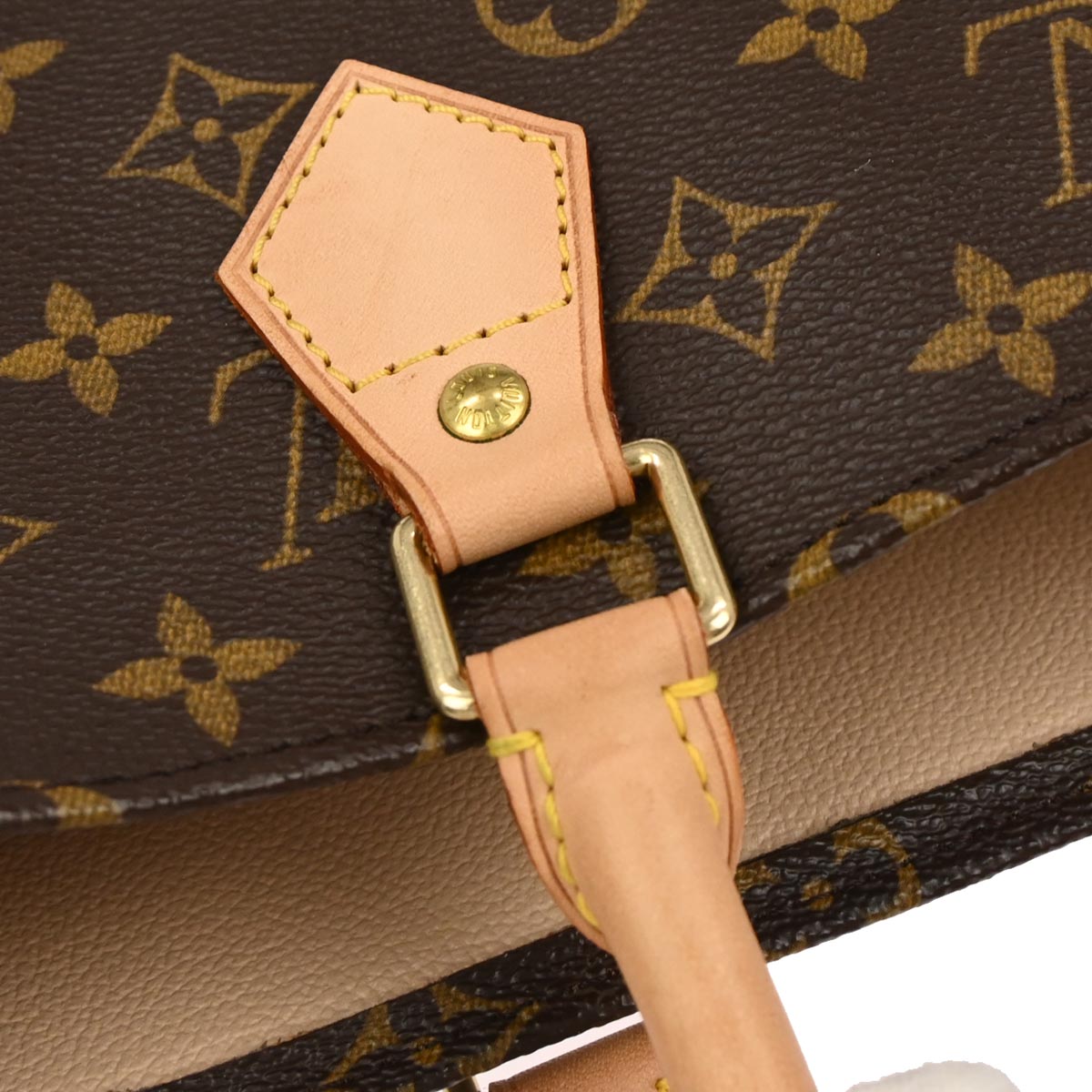 Louis Vuitton Monogram Sac Plat Tote Handbag M51140