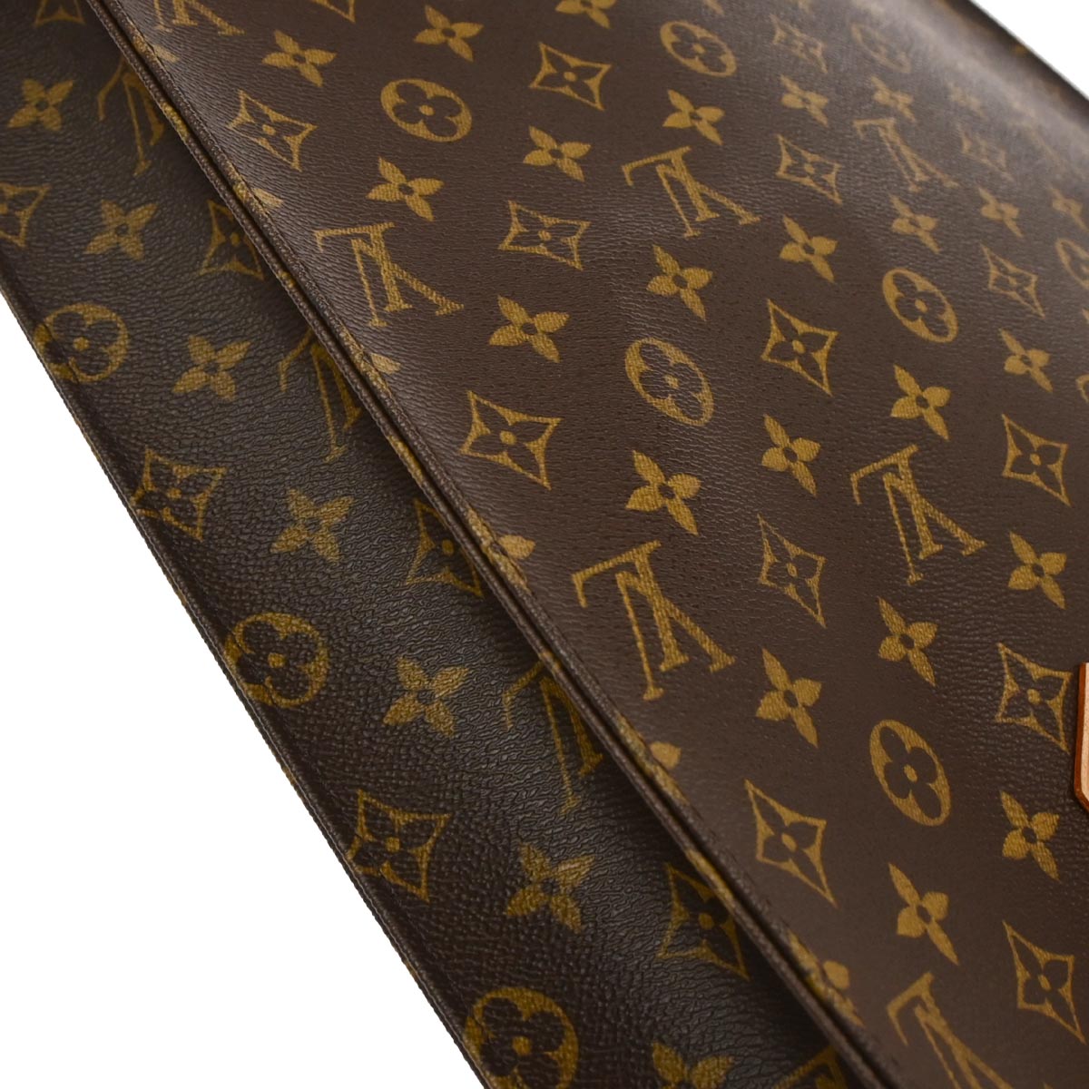 Louis Vuitton Monogram Sac Plat Tote Handbag M51140