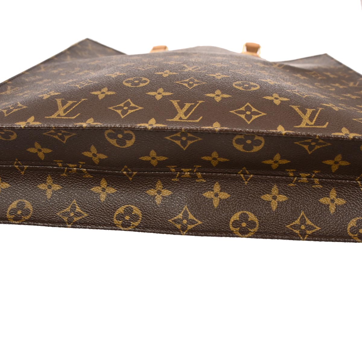 Louis Vuitton Monogram Sac Plat Tote Handbag M51140