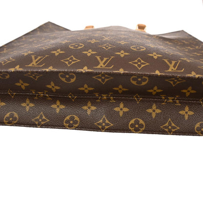 Louis Vuitton Monogram Sac Plat Tote Handbag M51140