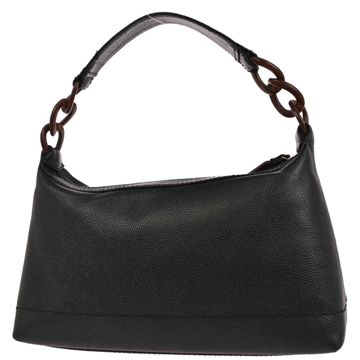 Chanel Black Caviar Skin Hobo Bag