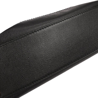 Chanel Black Caviar Skin Hobo Bag