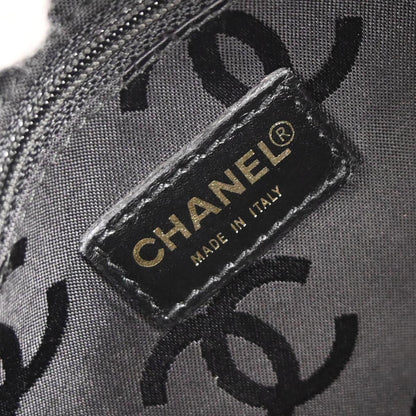 Chanel Black Caviar Skin Hobo Bag