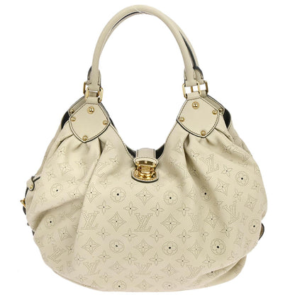 Louis Vuitton Gray Mahina L Hobo Handbag M95977