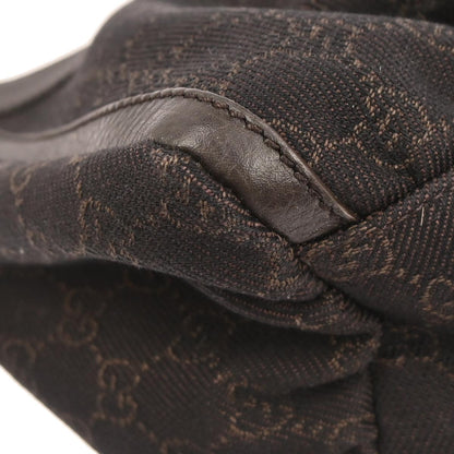 Gucci Brown Canvas GG Abbey D Ring Handbag