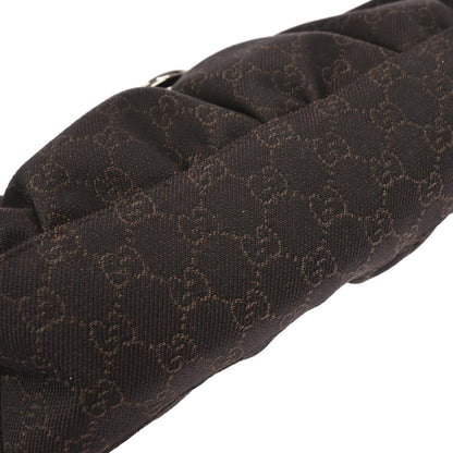 Gucci Brown Canvas GG Abbey D Ring Handbag