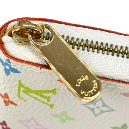 Louis Vuitton White Multicolor Zippy Wallet M66548