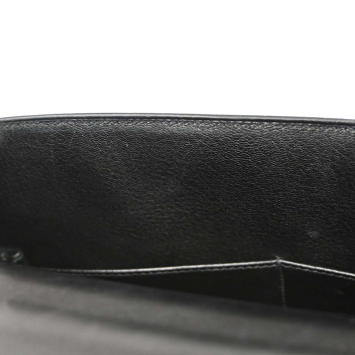 Hermes Black Box Calf Kelly 32 Sellier 2way Shoulder Handbag
