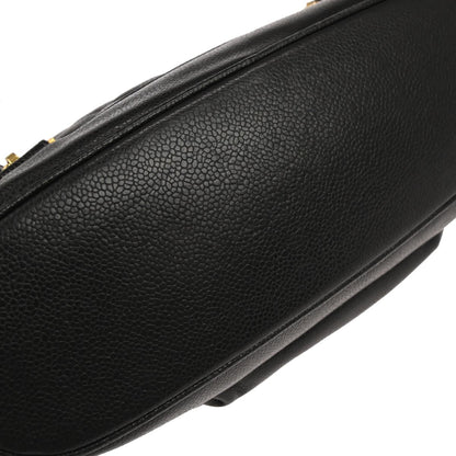 Chanel Black Caviar Skin Backpack