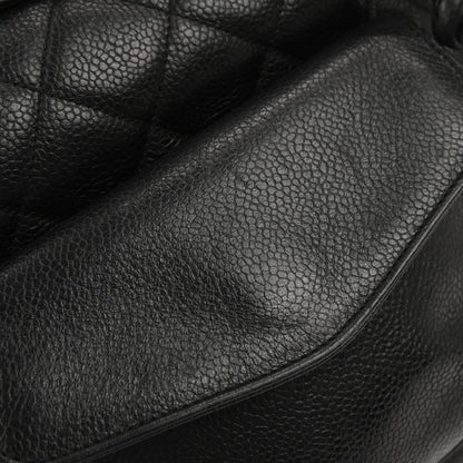 Chanel Black Caviar Skin Backpack