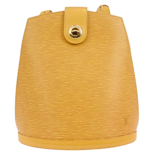Louis Vuitton Yellow Epi Cluny Shoulder Bag M52259