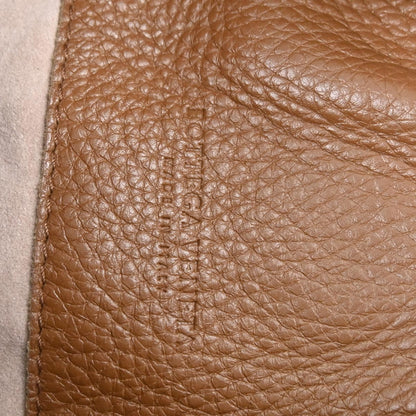 Bottega Veneta Brown Calfskin Intrecciato Handbag