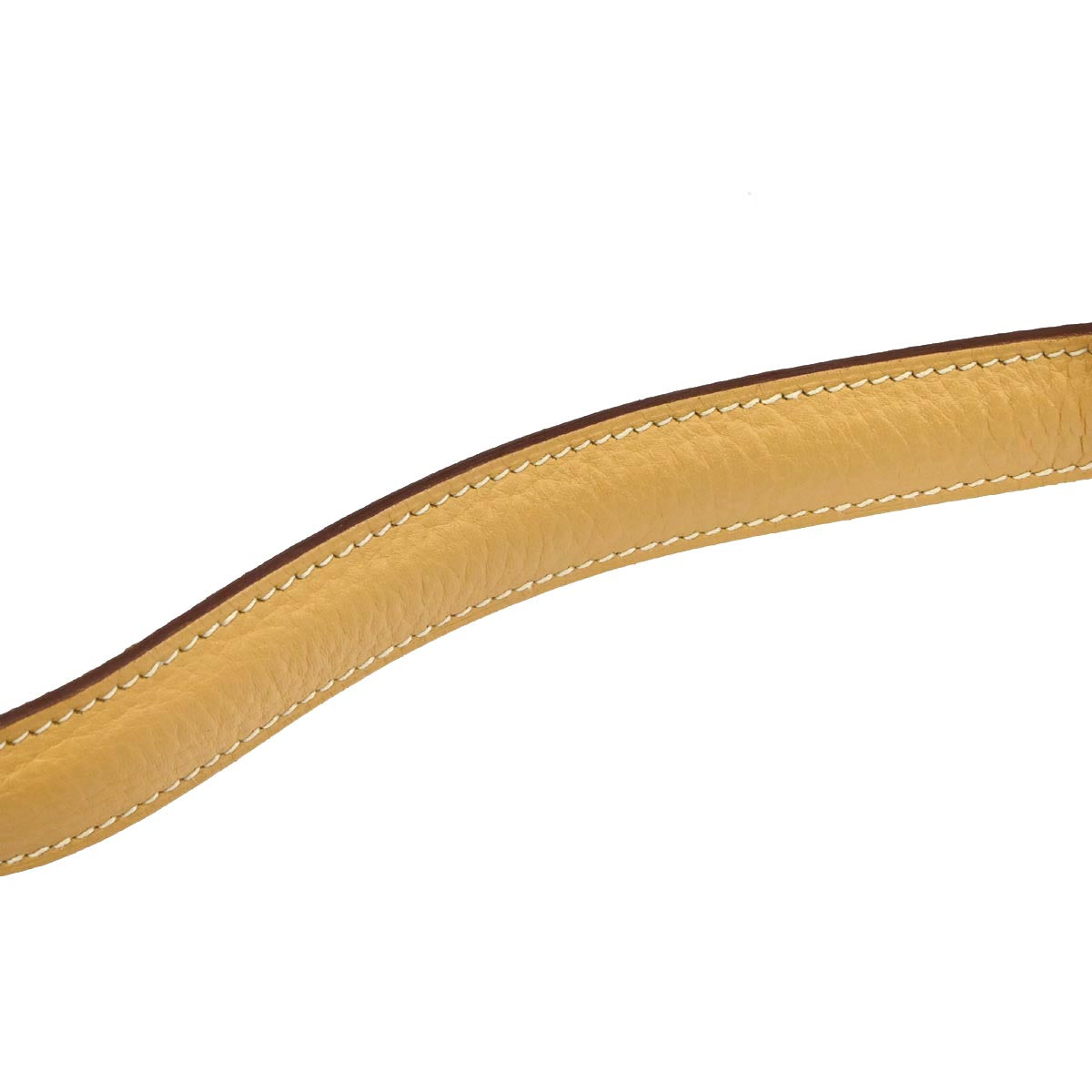 Hermes Natural Sable Taurillon Clemence Trim 35 Shoulder Bag