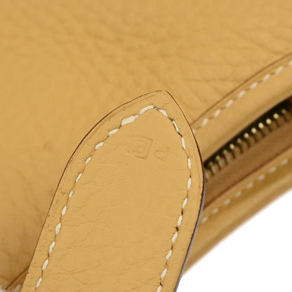 Hermes Natural Sable Taurillon Clemence Trim 35 Shoulder Bag