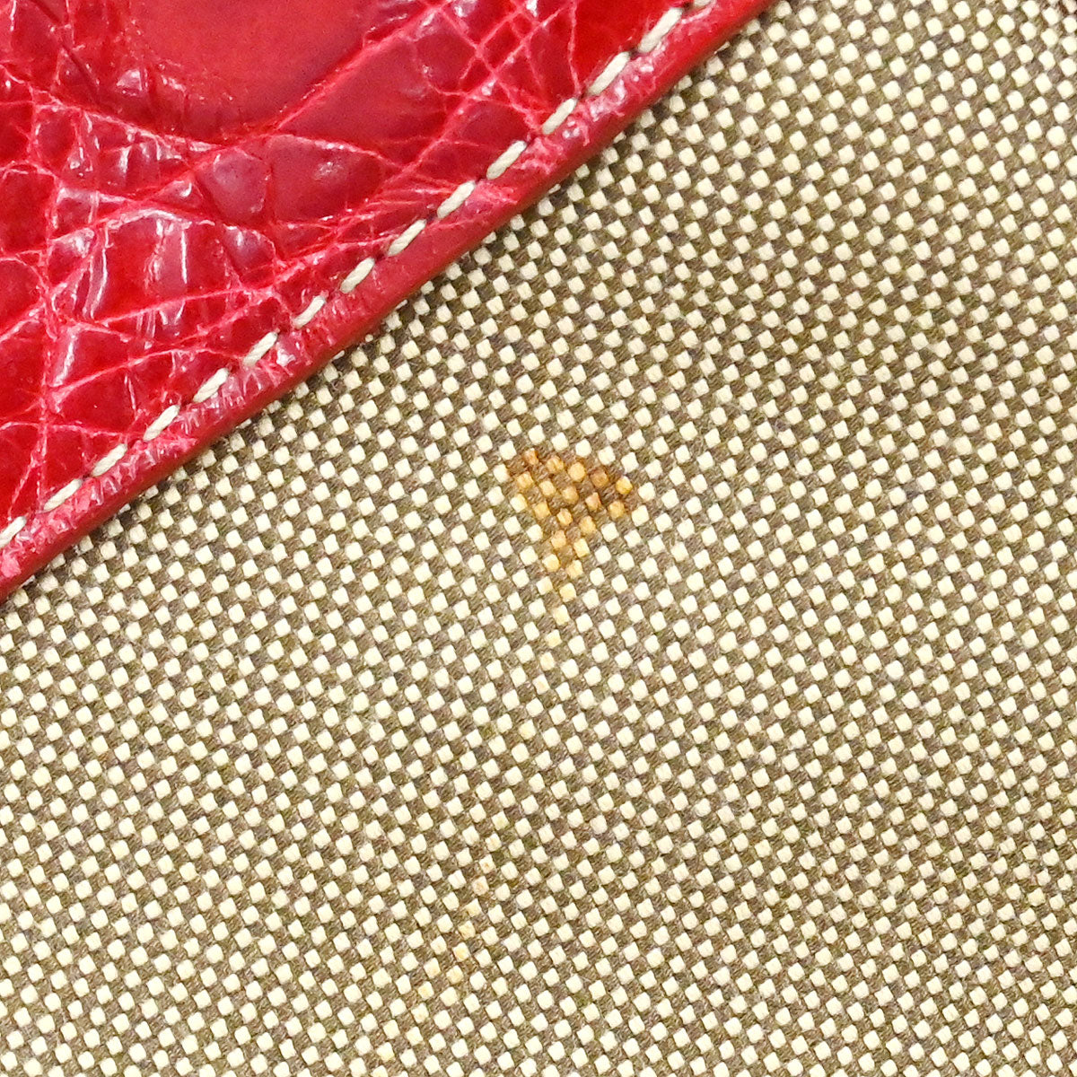 Prada * Beige Nylon Logo Jacquard Handbag