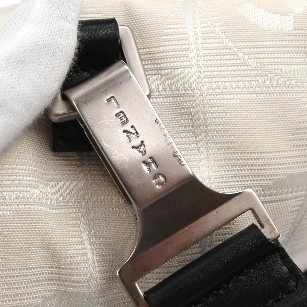 Chanel White Nylon New Travel Sport Line Shoulder Bag