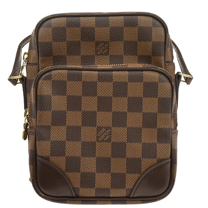 Louis Vuitton Brown Damier Amazon Crossbody Shoulder Bag N48074