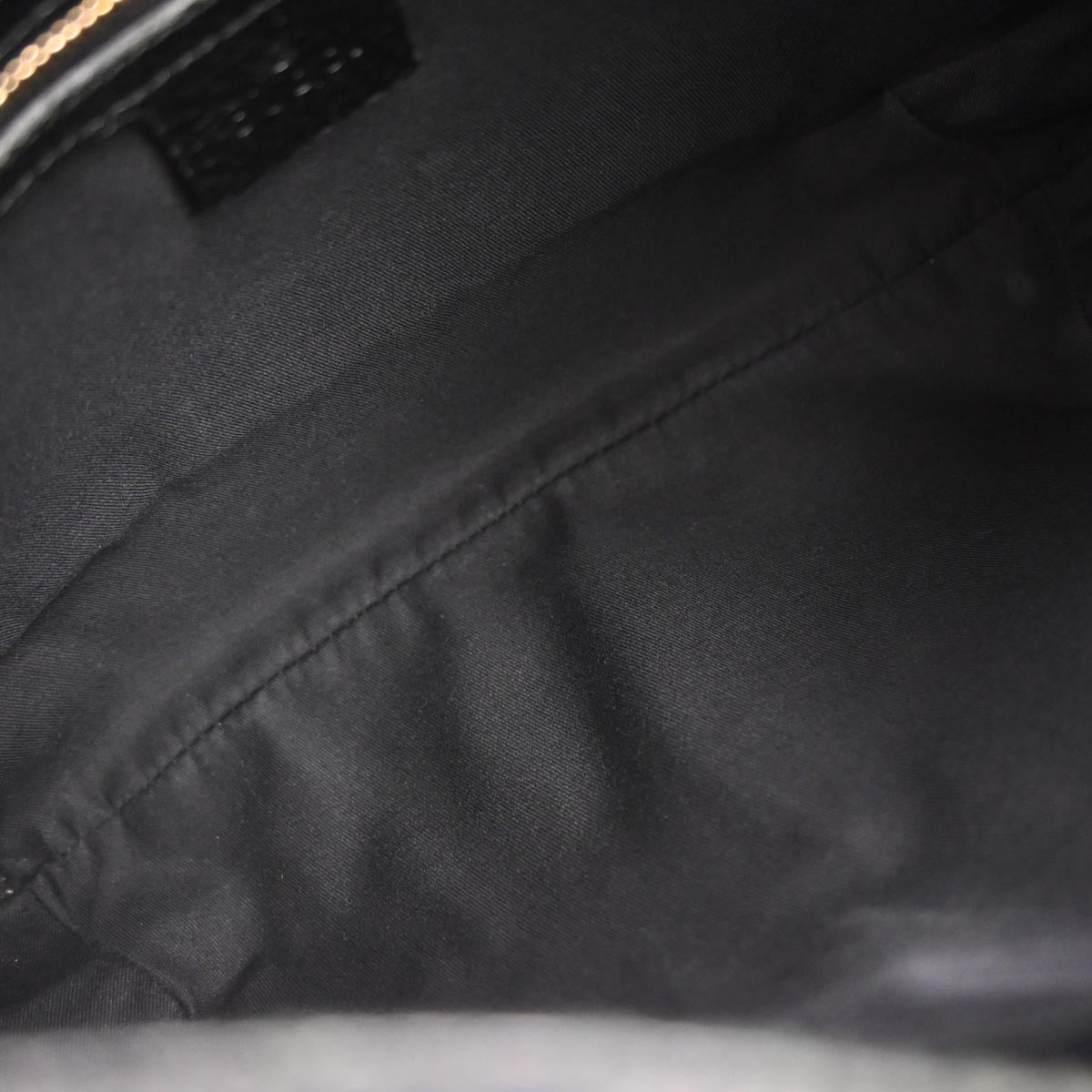 Gucci Black Canvas GG Hobo Handbag